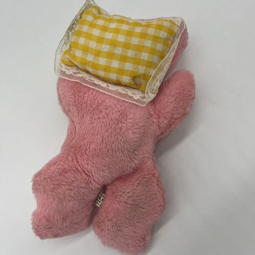 VTG Commonwealth Pink RUBBER FACE Sleeping Baby 11